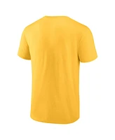 Fanatics Men's Gold Cal Bears Primary Logo T-Shirt