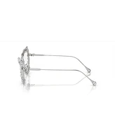 Swarovski Women's Blue Light Glasses with Crystals clip-on, SK7011