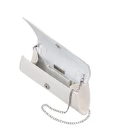 Nina Curved Flap Slim Clutch