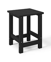 Kids Outdoor Patio Furniture Hdpe Adirondack Square Side Table