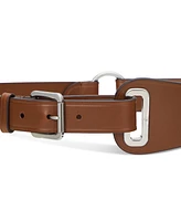 Lauren Ralph Leather Grommet Strap Belt