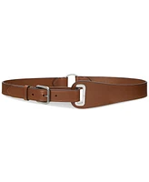 Lauren Ralph Leather Grommet Strap Belt