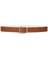 Lauren Ralph Reversible Crosshatch Leather Belt