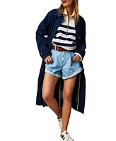 Free People Women's Danni Cotton High-Rise Shorts