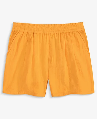 Epic Threads Kid Girl Cotton Wide Volume Shorts, Created for Macy's