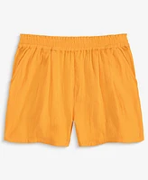 Epic Threads Kid Girl Cotton Wide Volume Shorts, Created for Macy's