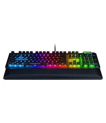 acer Predator Aethon 700 Gaming Keyboard:Clicky or Linear-Your Choice|Per-Key 16.8M Rgb Colors Backlighting|Programmable|Dedicated Media Keys & Dial|1