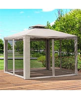 Patio Gazebo Durable Canopy Shelter for Outdoor Relaxation, Events, and Protection from the Elements