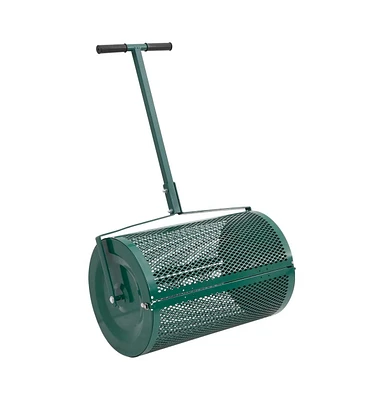 Compost Spreader Green 15.7"x23.6" Steel