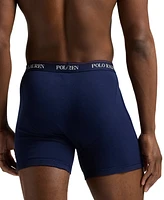 Polo Ralph Lauren Men's 5-Pack Classic-Fit Cotton Knit Boxers, Exclusively at Macy's