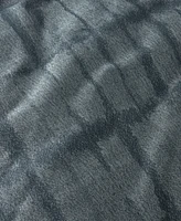 Oake Indigo Stripe 3-Pc. Comforter Set, Full/Queen, Exclusively at Macy's
