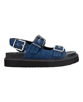 Marc Fisher Ltd Women's Agenda Buckle Straps Flatform Sandals