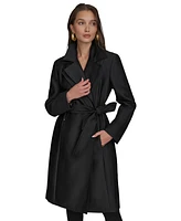 Donna Karan New York Women's Double-Collar Trench Coat