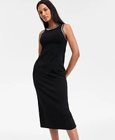 I.n.c. International Concepts Women's Embellished Sweater Dress, Exclusively at Macy's