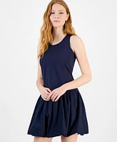 Tommy Hilfiger Women's Bubble-Hem Mini Dress