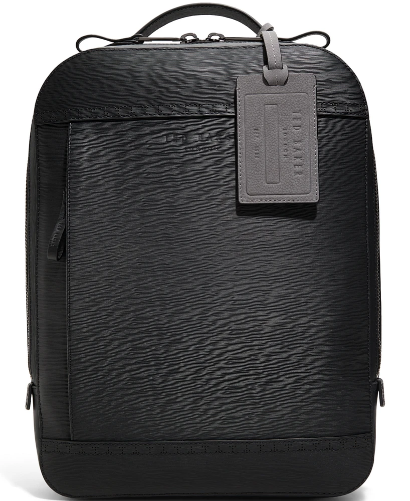 Ted Baker Black Leather Backpack