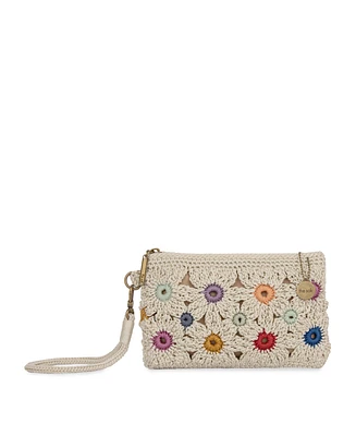 The Sak Vita Crochet Zipper Wallet