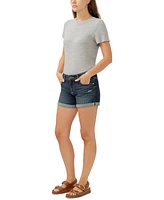 Silver Jeans Co. Women's Mid-Rise Denim Shorts