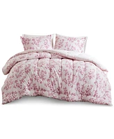 Addison Park Amelia Reversible Printed 3-Pc. Comforter Sets, Exclusively at Macy's