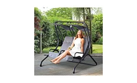 Swing Chair for Relaxing Indoor or Outdoor Seating and Comfort