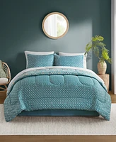 Addison Park Matteo Reversible Printed 8-Pc. Comforter Sets, Exclusively at Macy's