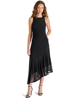 Steve Madden Women's Laney Asymmetrical Hem Sleeveless Dress