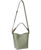 Lauren Ralph Lauren Leather Medium Witley Bucket Bag