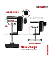 5 Core Mic Arm Adjustable Boom Microphone Stand Desk Mount Heavy Duty Brazo Para Microfono for Condenser Dynamic Mics - Ms Arm R