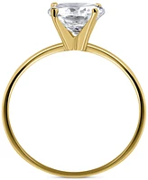 Giani Bernini Cubic Zirconia Solitaire Ring, Exclusively at Macy's