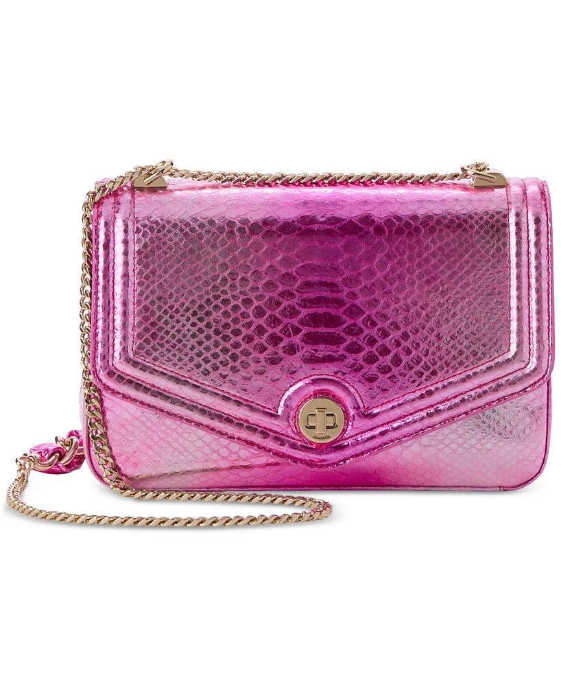 Brahmin Rosalie Rose Water Akoni Small Leather Shoulder Bag