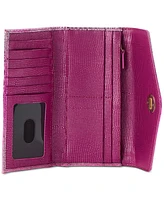 Brahmin Veronica Rose Water Akoni Leather Wallet