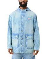 True Religion Men's Big T Stretch Denim Chore Jacket