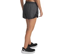 Under Armour Women's Fly By Heathered Elastic-Waist Shorts