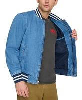 Levi's Men's Denim Full-Zip Varsity Bomber Jacket