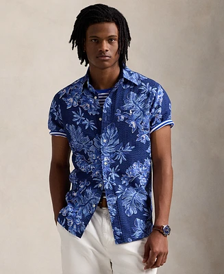 Polo Ralph Lauren Men's Classic-Fit Tropical Seersucker Shirt