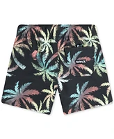 Hurley Big Boys Palm Tree Printed Pull-On Swim Shorts