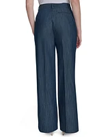 Tommy Hilfiger Women's Denim Bootcut-Leg Sailor Pants