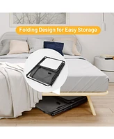Folding Pop-Up Cupboard Compact Camping Storage Cabinet with Bag