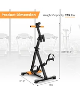 Adjustable Lcd Pedal Exercise Bike with Massage