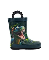 Western Chief Little Boys Thunder Rex Dino Rain Boot