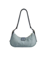 True Religion Multi Strap Denim Shoulder Bag