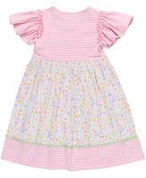 Bonnie Jean Little Girls Bunny Tail Applique Dress