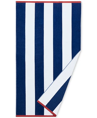 Seaside Charm Cotton Oversized Beach Towel, 40" x 72", Exclusively at Macy's