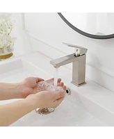 Single Hole Single-Handle Bathroom Faucet