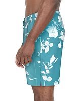 Nike Men's 7" Floral Print Volley Shorts