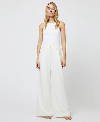 French Connection Women's Azra Twill Pleated Pants