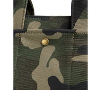 Coach Camo Print Canvas Small Cargo Tote 26