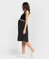 Seraphine Women's Maternity to Nursing Dress