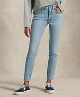 Polo Ralph Lauren Women's Mid-Rise Super-Slim Jeans