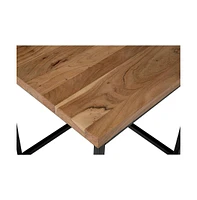 Ames Solid Wood Modern Coffee Table